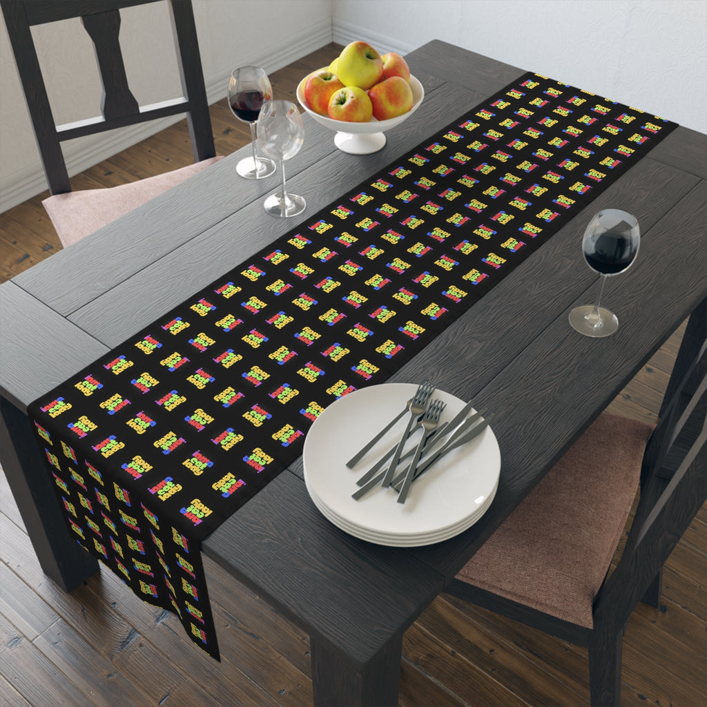 Chic Cat Lady Cotton Table Runner