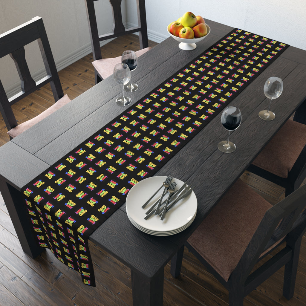 Chic Cat Lady Cotton Table Runner