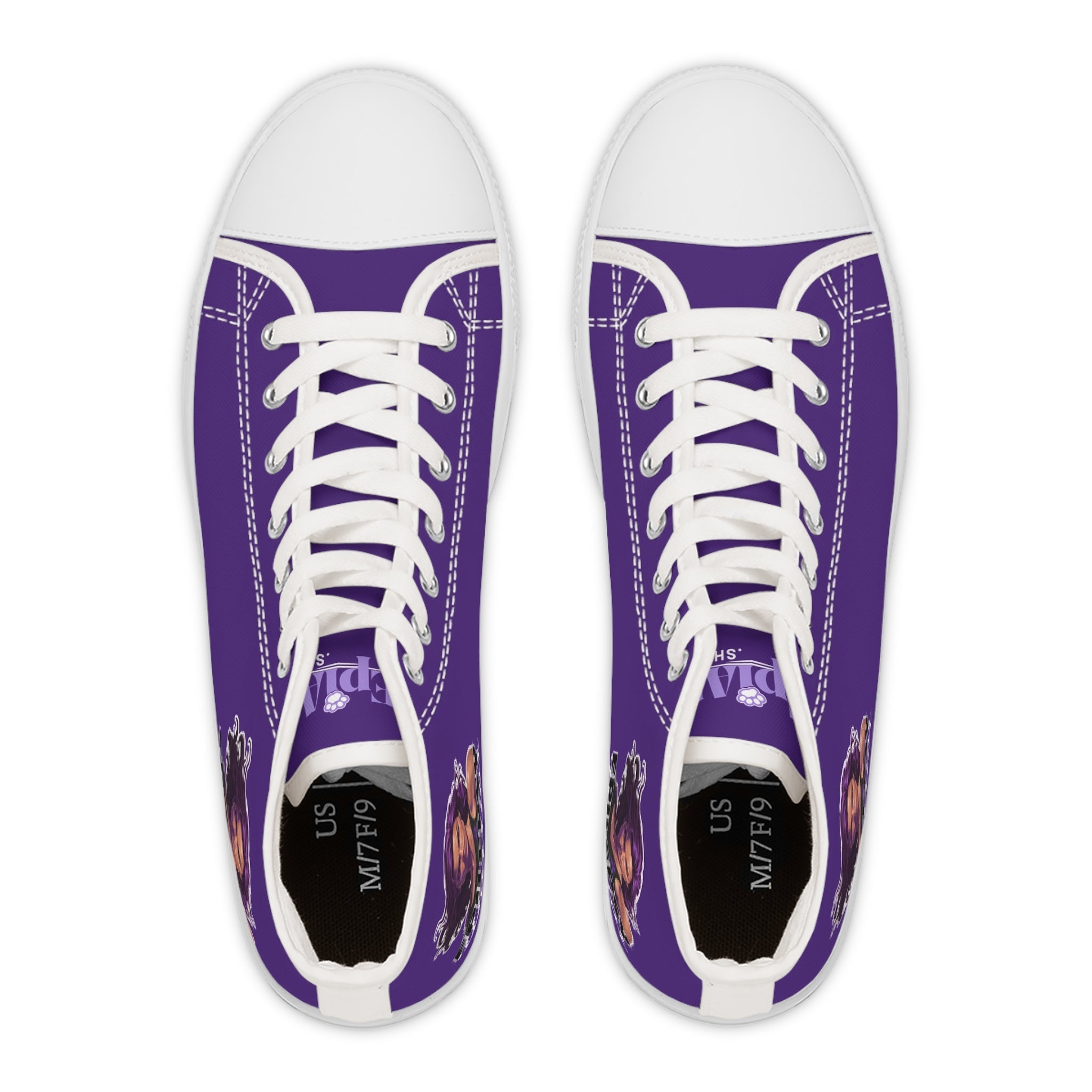 Chic Epilepsy Warrior Women's High Top Sneakers