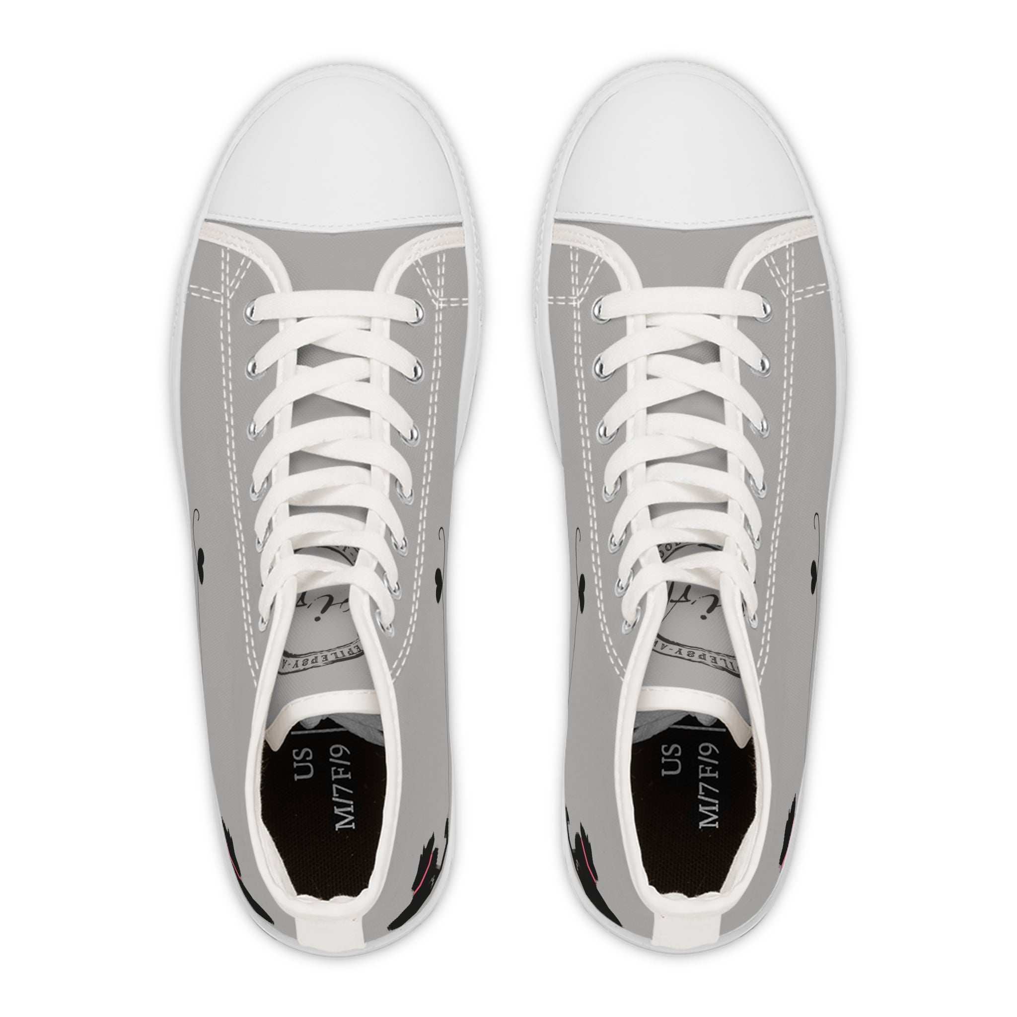 Chic Kitty Women's High Top Sneakers