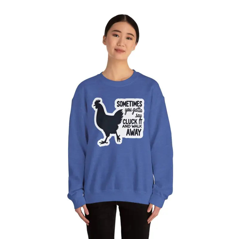 Ocean State Styles Sweatshirt Quirky Chicken Graphic