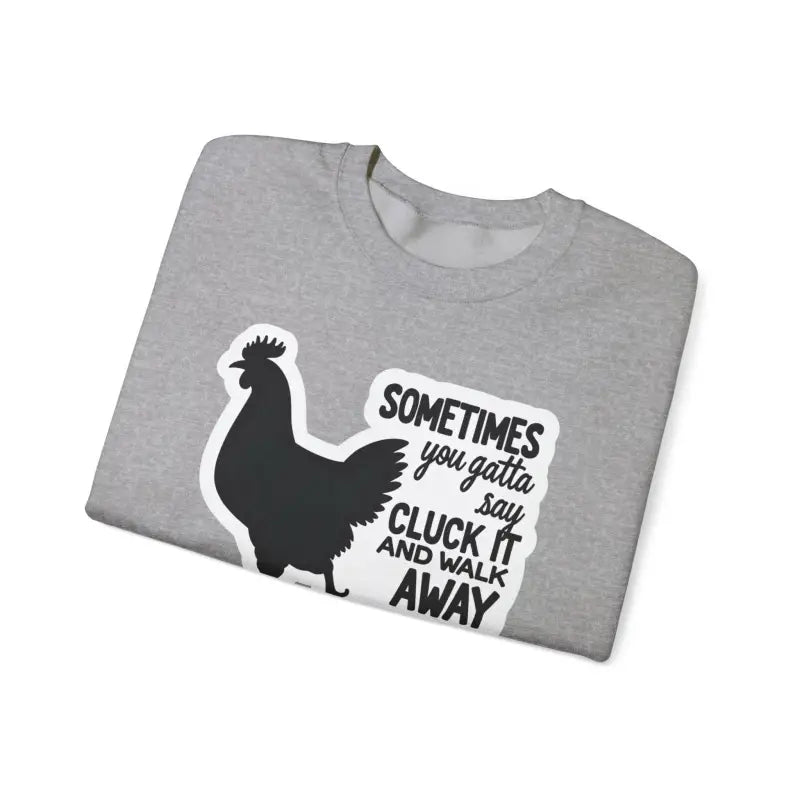 Ocean State Styles Sweatshirt Quirky Chicken Graphic