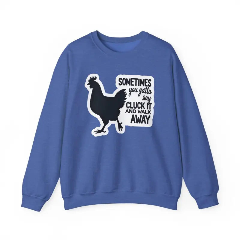 Ocean State Styles Sweatshirt Quirky Chicken Graphic