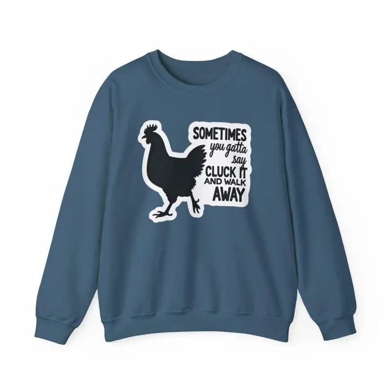 Ocean State Styles Sweatshirt Quirky Chicken Graphic