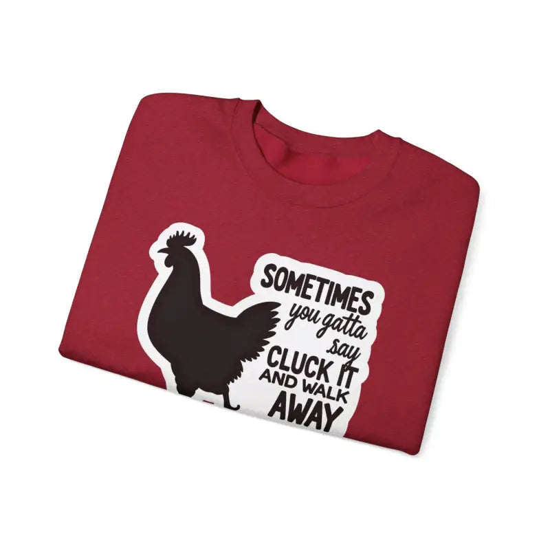 Ocean State Styles Sweatshirt Quirky Chicken Graphic