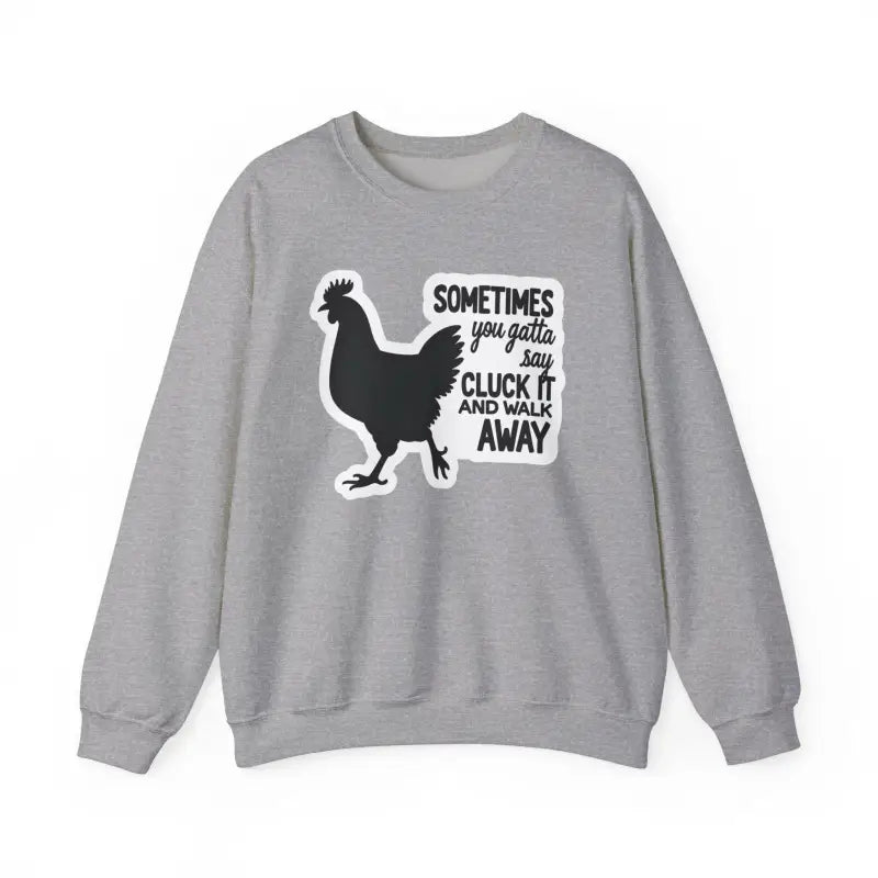 Ocean State Styles Sweatshirt Quirky Chicken Graphic