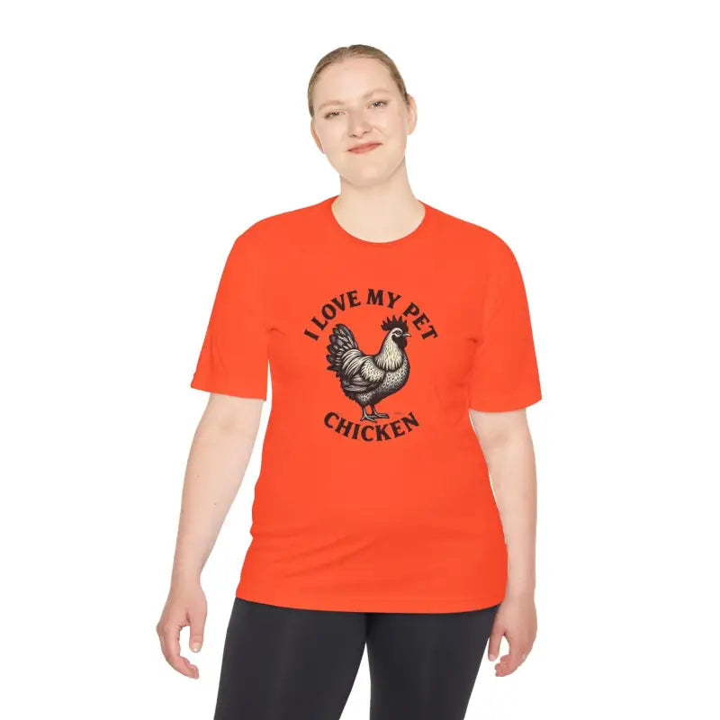 Ocean State Styles T Shirt Spork Tek Tee Chicken Lover