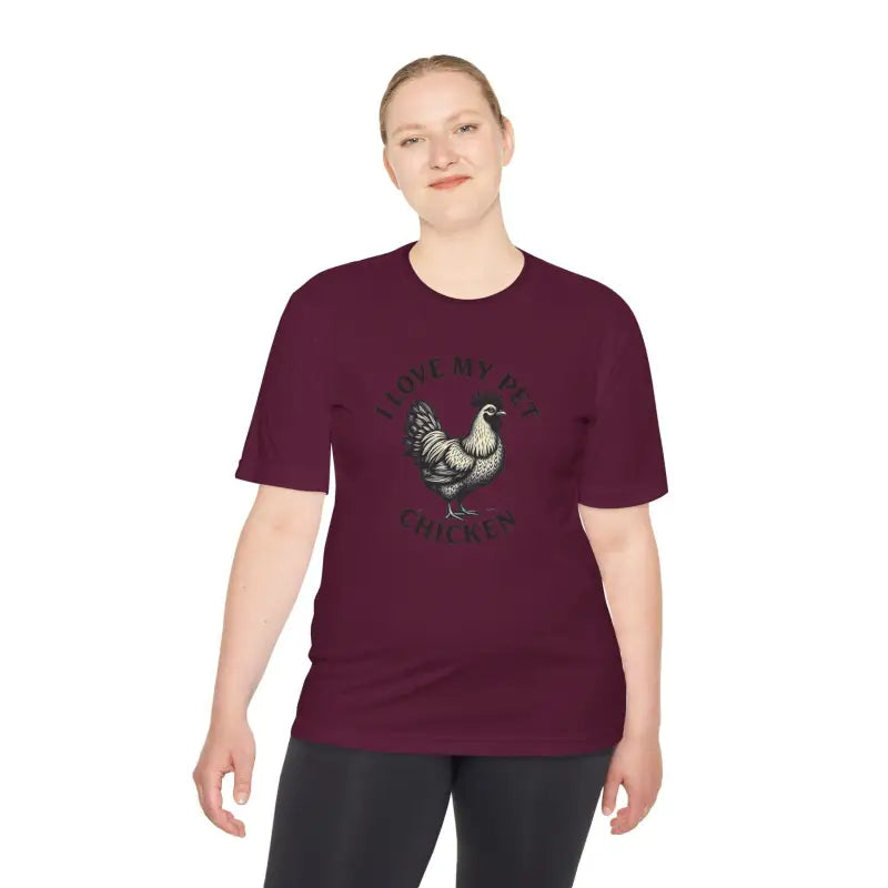 Ocean State Styles T Shirt Spork Tek Tee Chicken Lover