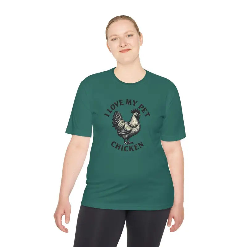 Ocean State Styles T Shirt Spork Tek Tee Chicken Lover