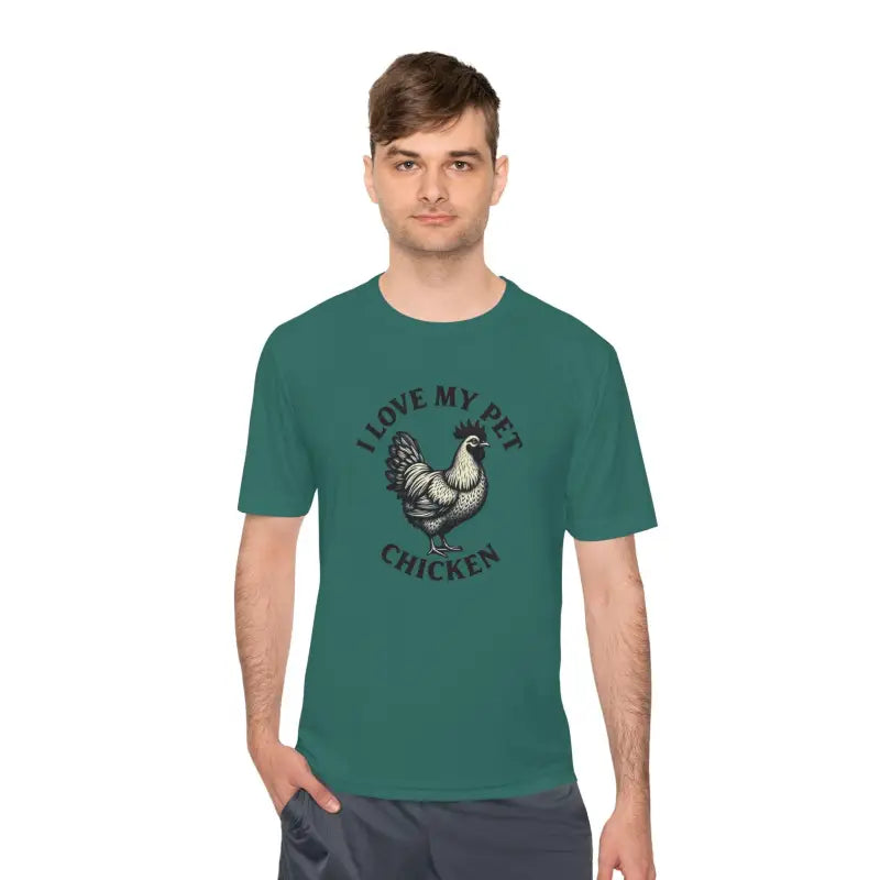 Ocean State Styles T Shirt Spork Tek Tee Chicken Lover