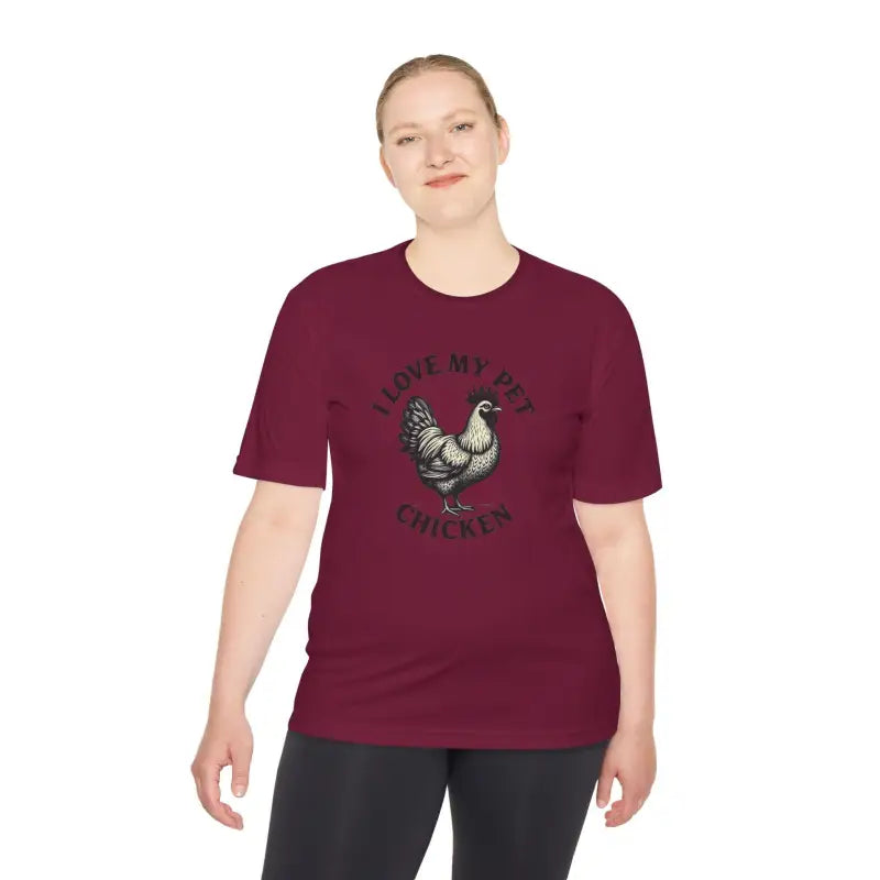 Ocean State Styles T Shirt Spork Tek Tee Chicken Lover