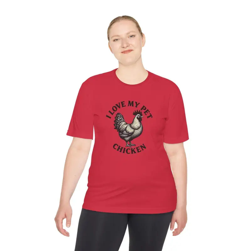 Ocean State Styles T Shirt Spork Tek Tee Chicken Lover
