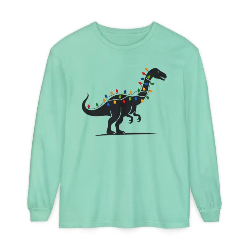 Ocean State Styles Long Sleeve Shirt DinoGlow Christmas