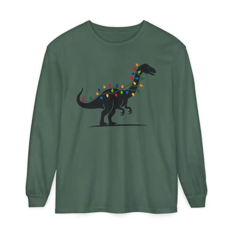 Ocean State Styles Long Sleeve Shirt DinoGlow Christmas
