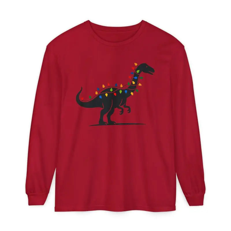 Ocean State Styles Long Sleeve Shirt DinoGlow Christmas