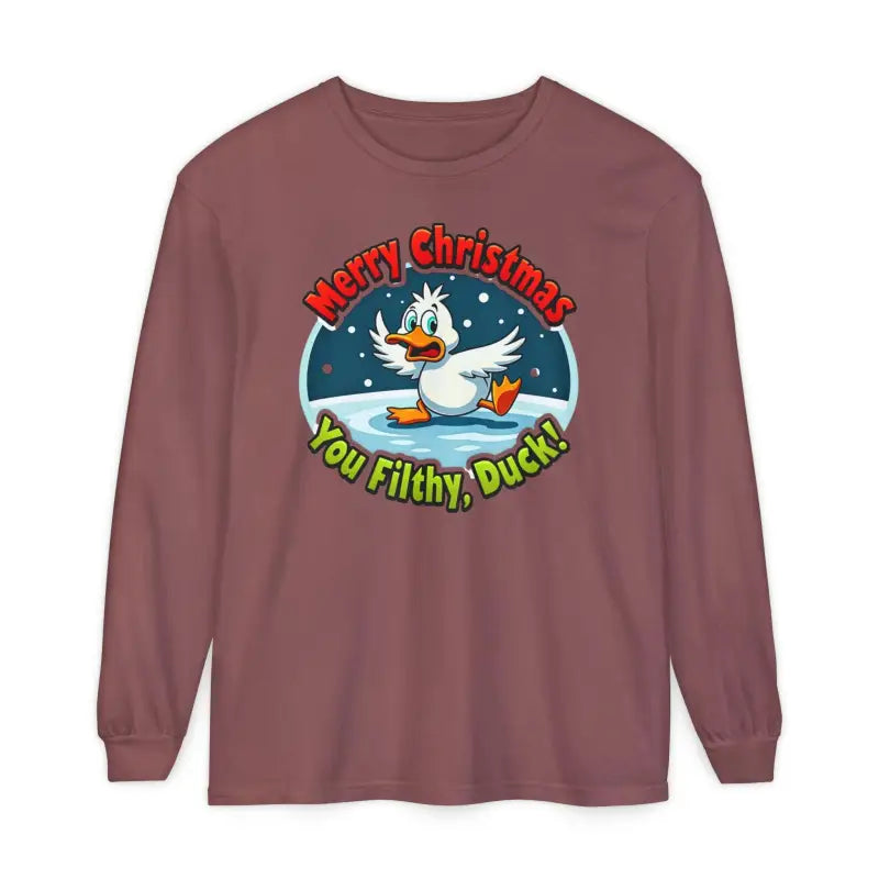 Ocean State Styles T Shirt Filthy Duck Merry Christmas