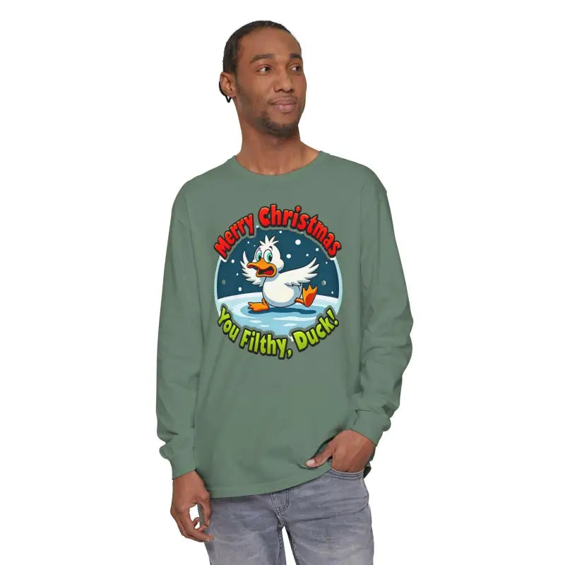 Ocean State Styles T Shirt Filthy Duck Merry Christmas