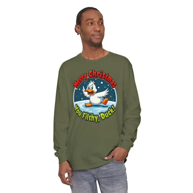 Ocean State Styles T Shirt Filthy Duck Merry Christmas