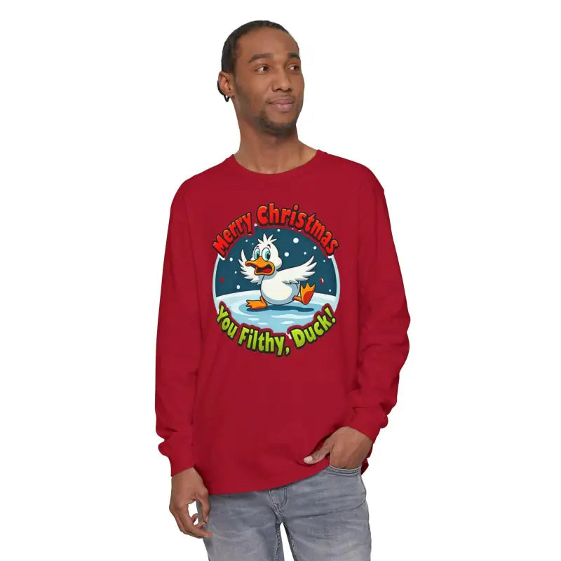Ocean State Styles T Shirt Filthy Duck Merry Christmas