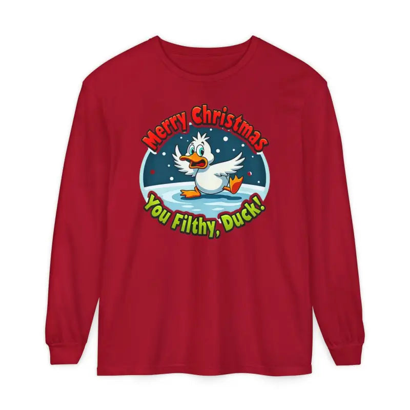 Ocean State Styles T Shirt Filthy Duck Merry Christmas