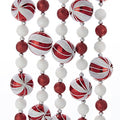 6 Foot Glitter Candy Ball Garland