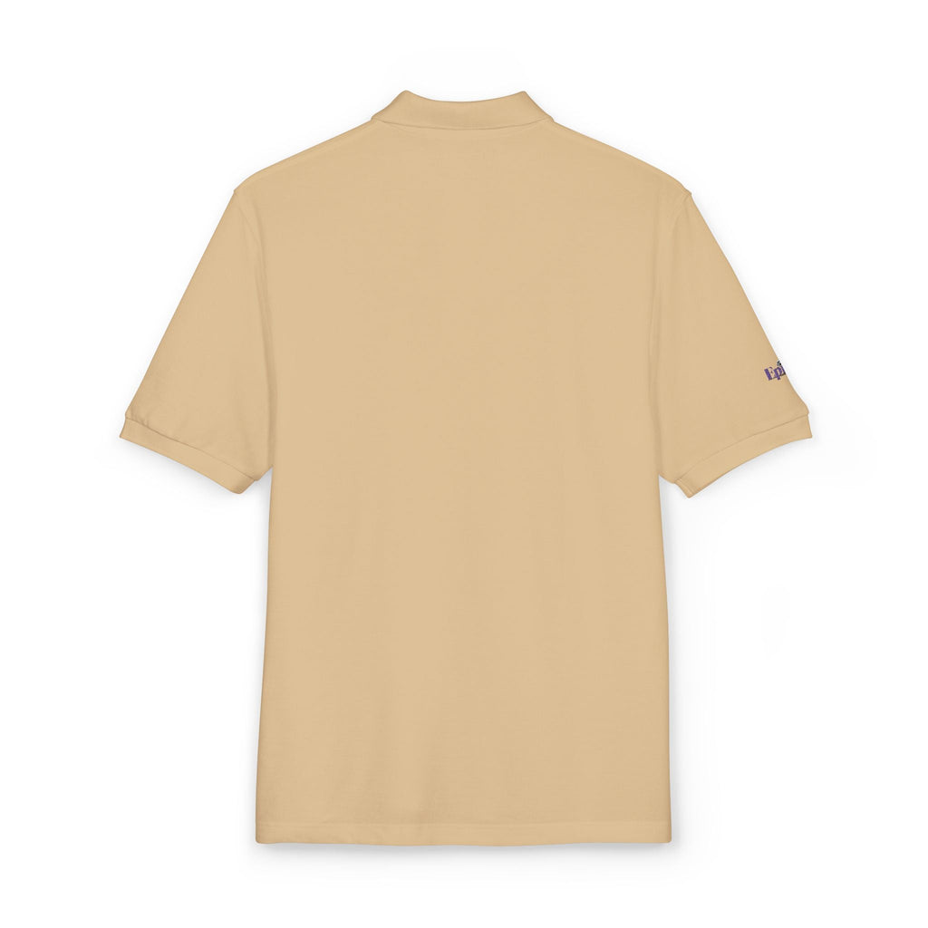 Classic Cat Clawed Embroidered Unisex Polo Shirt