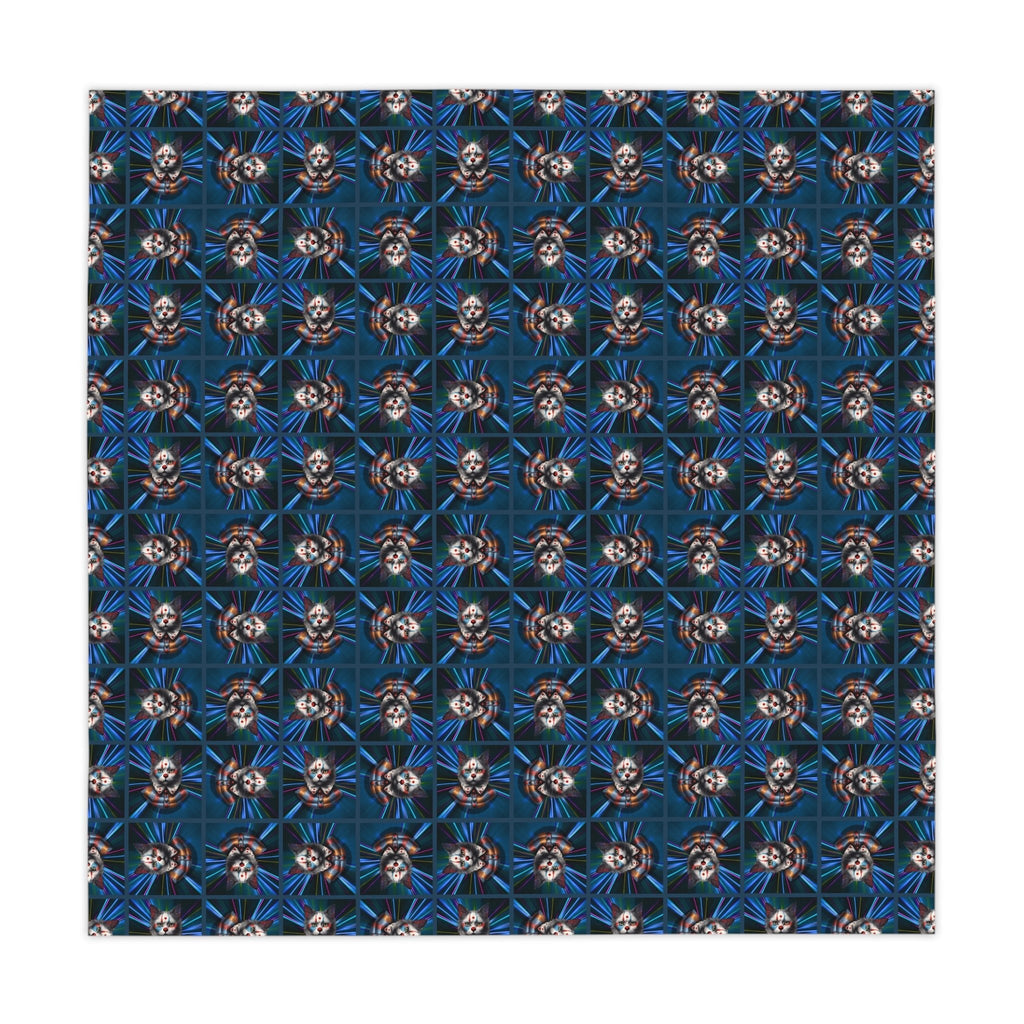 Clown Cat Novelty Tablecloth
