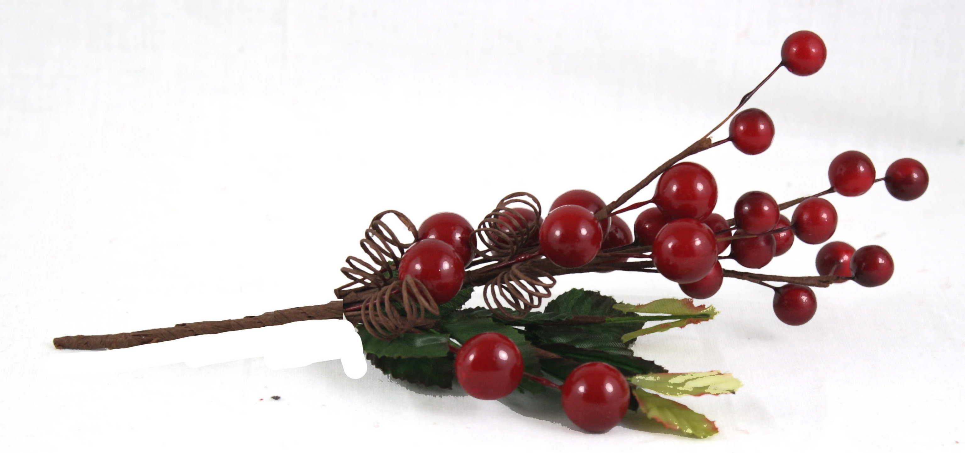 9" Berry Spray - Red