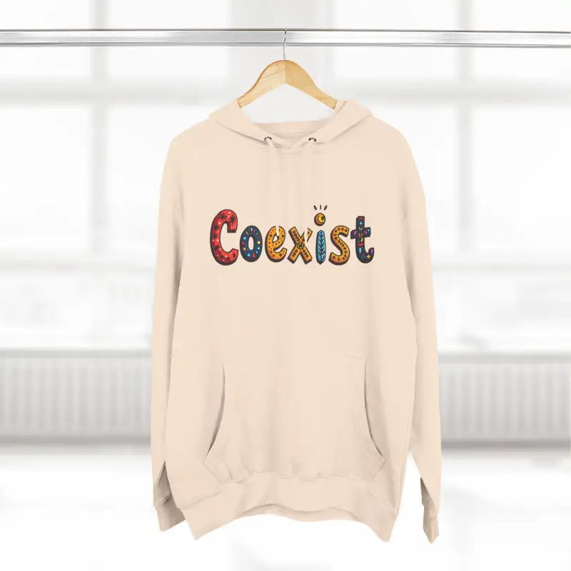 Ocean State Styles Hoodie Coexist Fleece Unisex Design