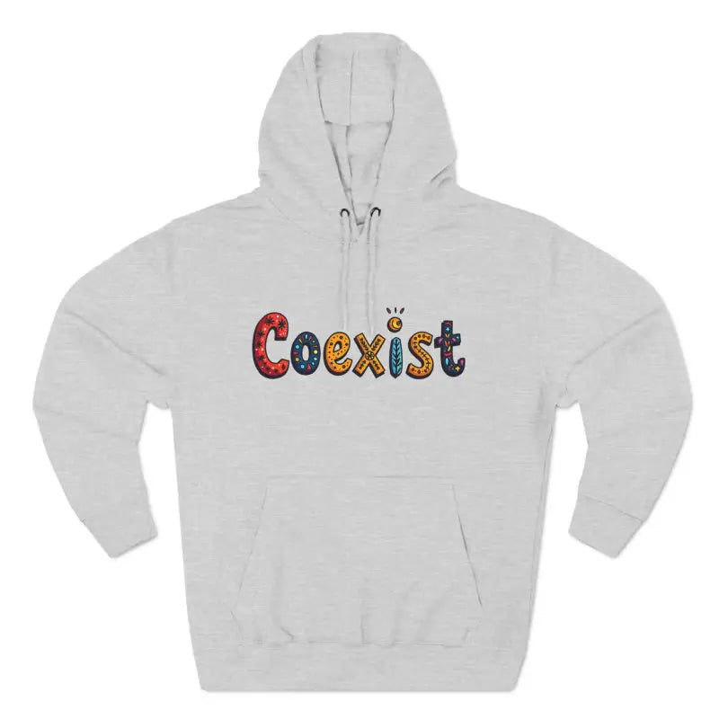 Ocean State Styles Hoodie Coexist Fleece Unisex Design