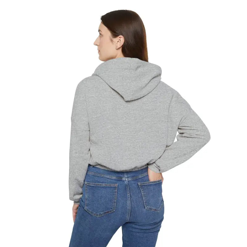 Ocean State Styles Coexist Women's Cinched Bottom Hoodie