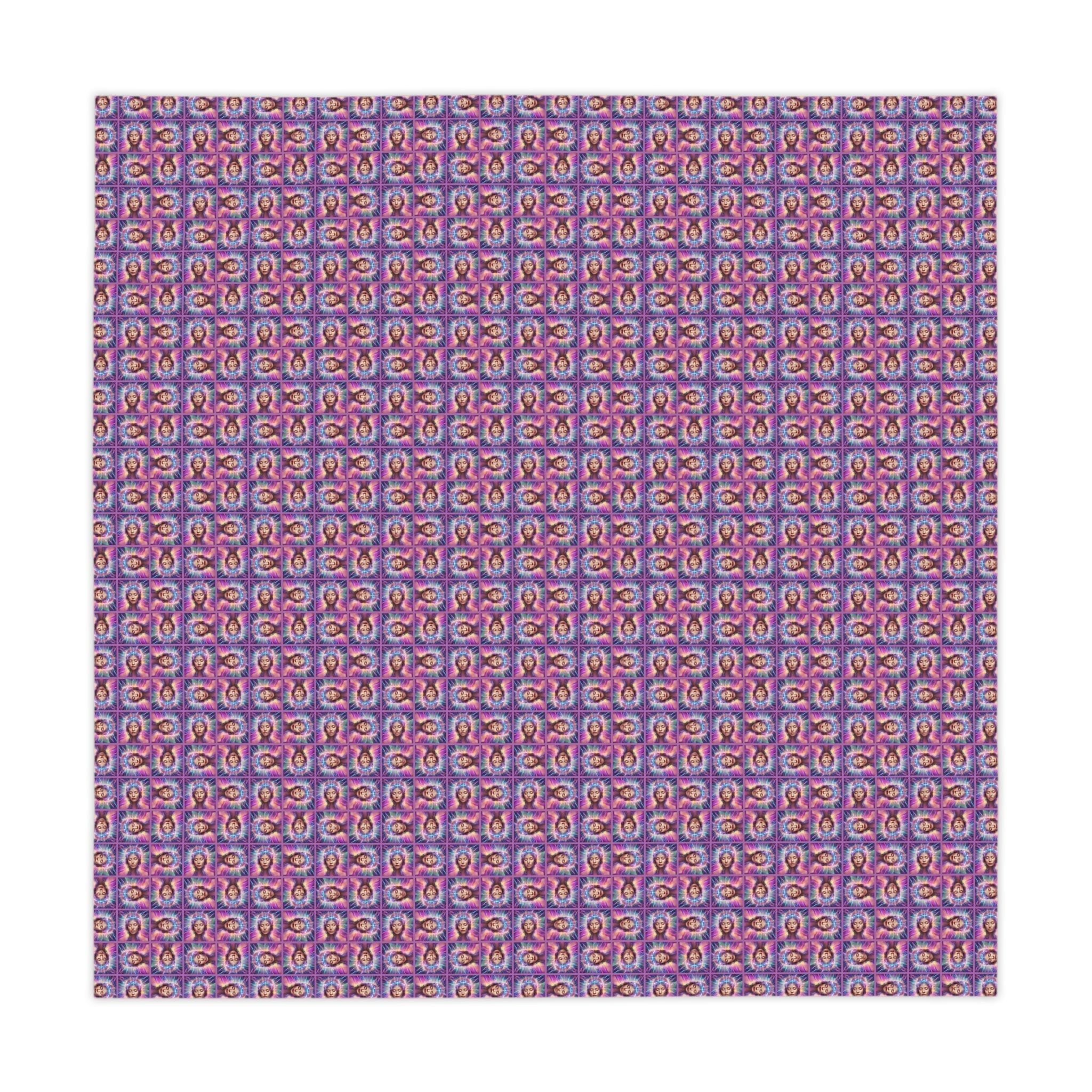 Colorful Brain Epilepsy Awareness Tablecloth