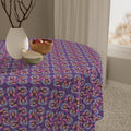 Colorful Brain Epilepsy Awareness Tablecloth