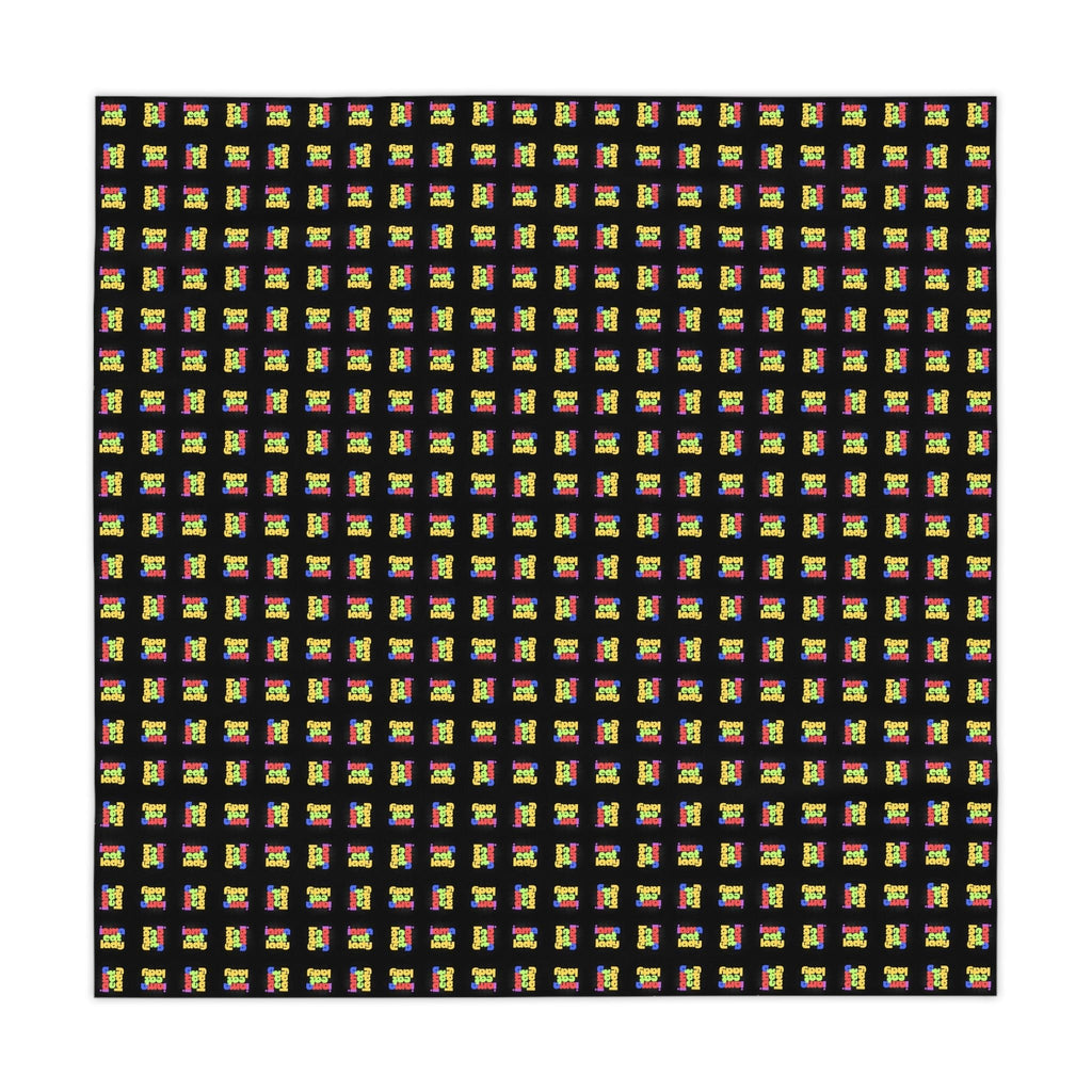 Colorful Cat Lady Patterned Tablecloth for Dining
