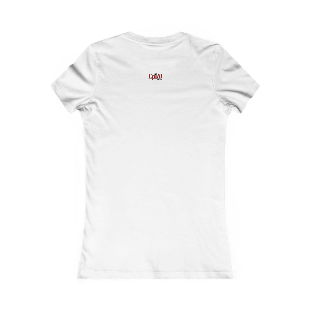 Comic Cat Lady Women's Favorite Tee - Trendy Graphic Tee