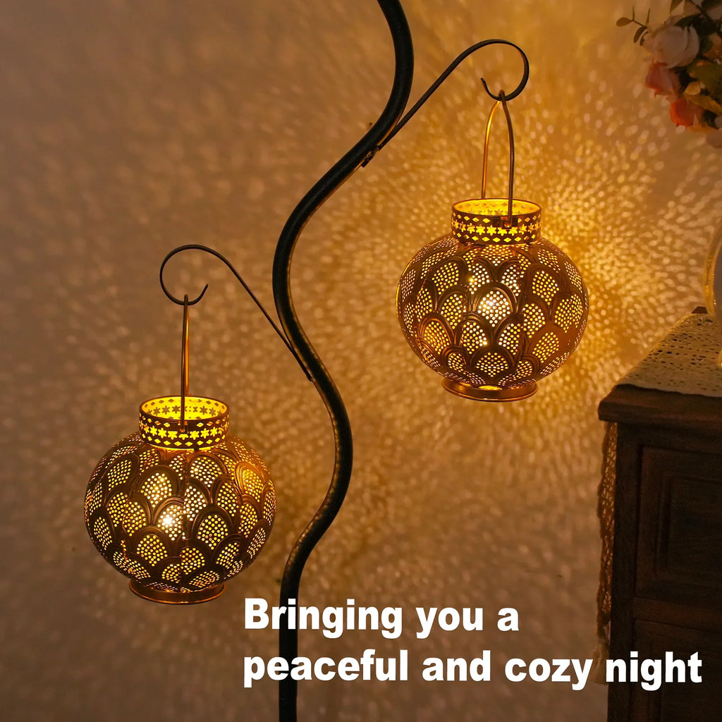7'' High Battery Powered Cordless Lamp with LED Fairy Lights