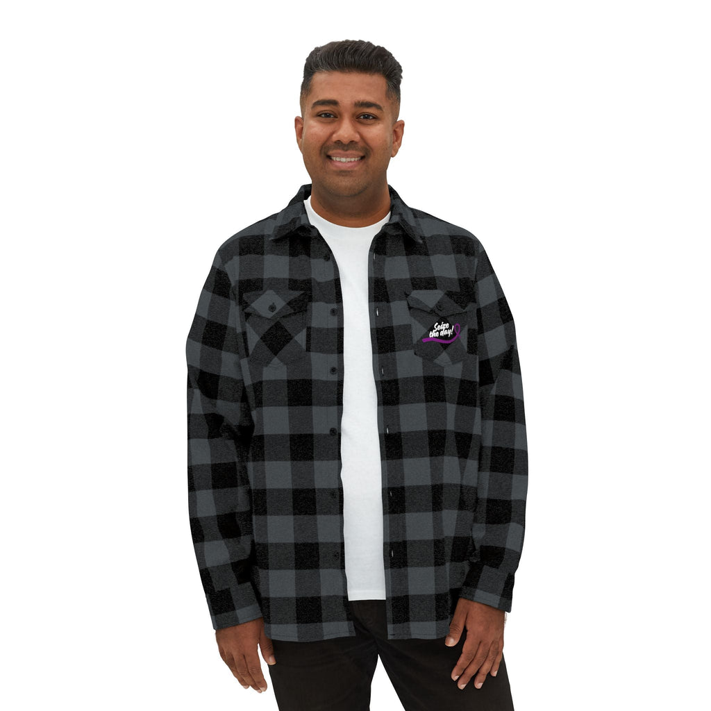 Cozy Seize the Day Unisex Flannel Shirt