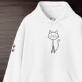 Cozy Stick Cat Lover Hoodie
