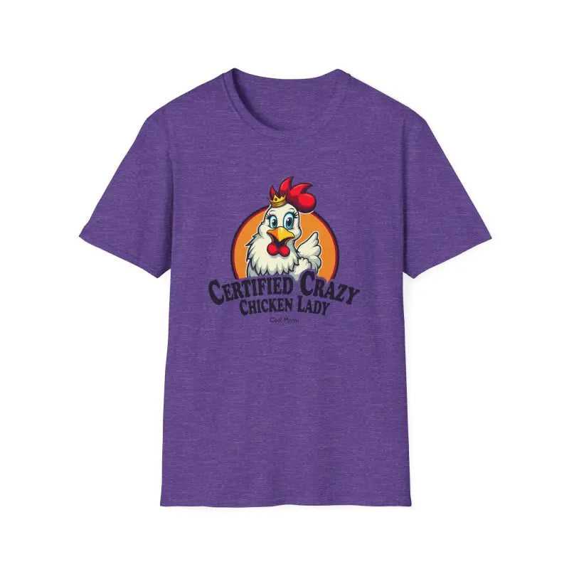 Ocean State Styles T Shirt Crazy Chicken Lady Unisex