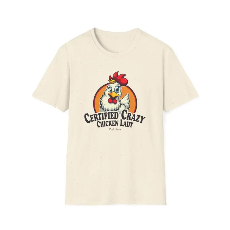 Ocean State Styles T Shirt Crazy Chicken Lady Unisex