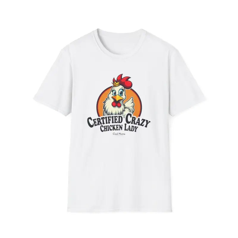 Ocean State Styles T Shirt Crazy Chicken Lady Unisex