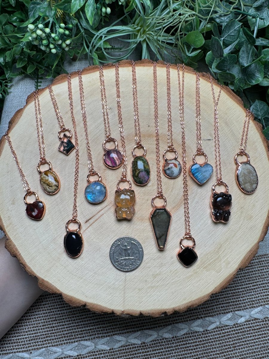 Crazy Lace Agate Necklace