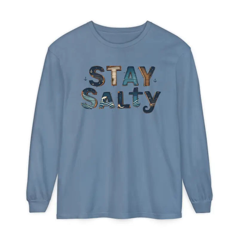 Ocean State Styles T Shirt Stay Salty Graphic Long Sleeve