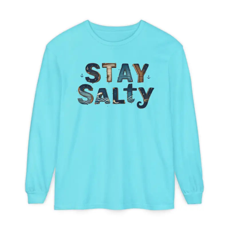 Ocean State Styles T Shirt Stay Salty Graphic Long Sleeve