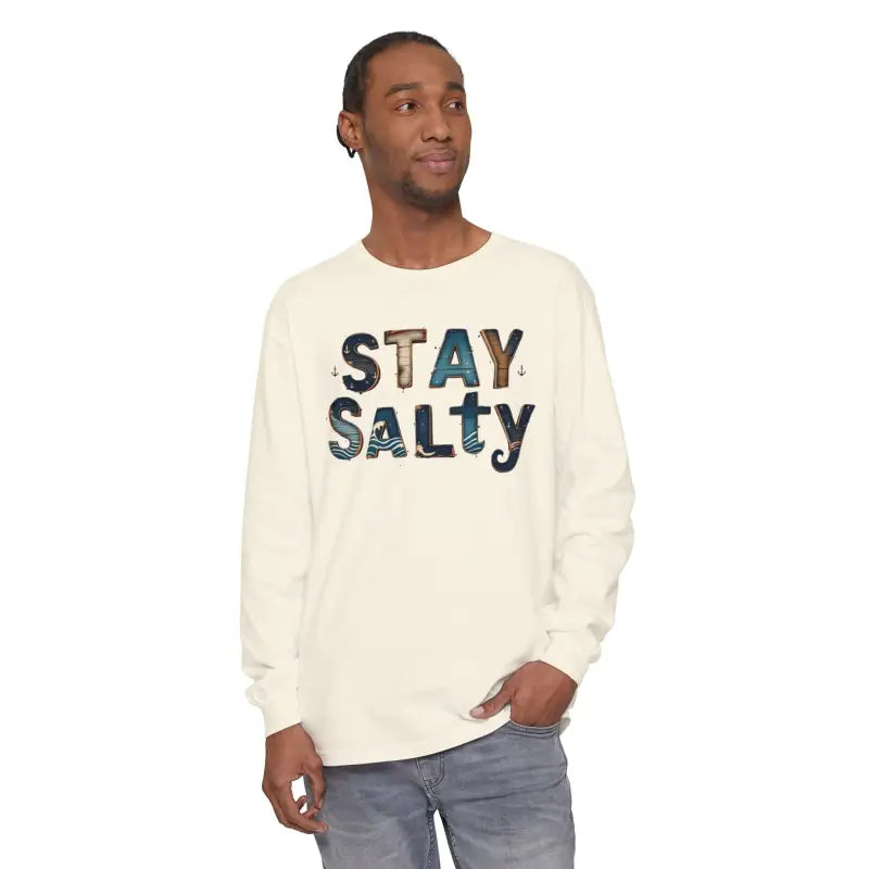 Ocean State Styles T Shirt Stay Salty Graphic Long Sleeve
