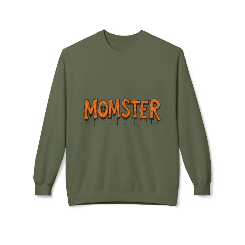 Ocean State Styles Sweatshirt MOMSTER Dripping Letter Design