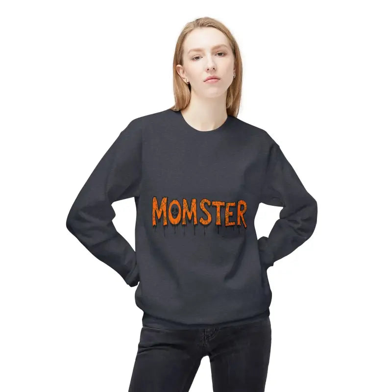 Ocean State Styles Sweatshirt MOMSTER Dripping Letter Design