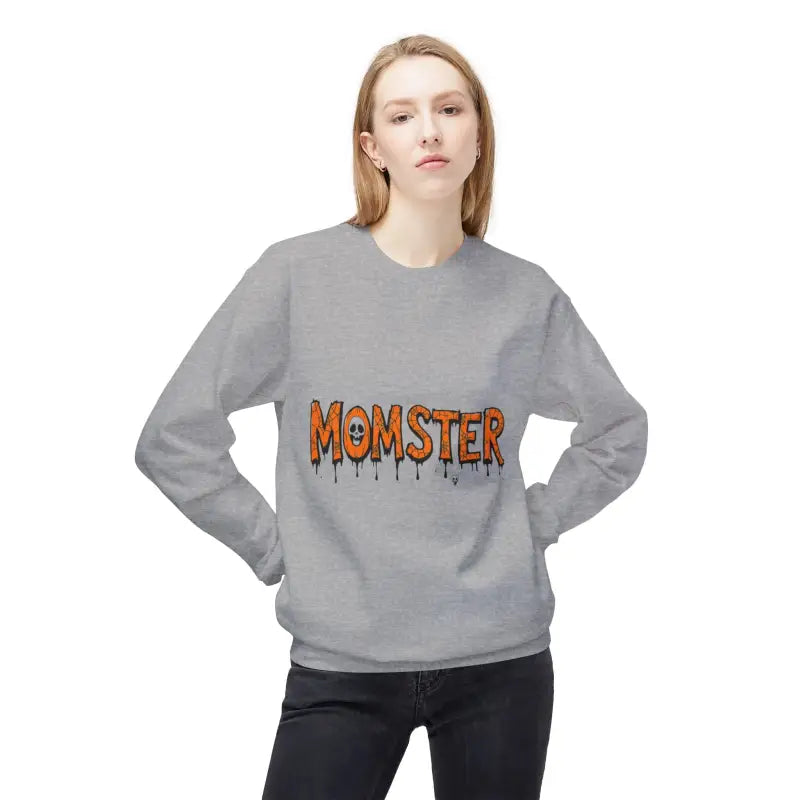 Ocean State Styles Sweatshirt MOMSTER Dripping Letter Design