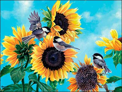 Thank You Card - Sunflower