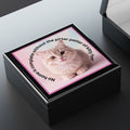 Cute Cat Jewelry Box - "No Home is Complete without the Pitter Patter of Kitty Feet"